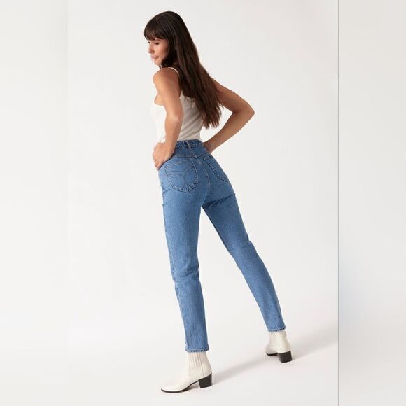 Rolla's Dusters High Rise Denim Jeans In Cindy Blue Size 31 NWT - Picture 8 of 16